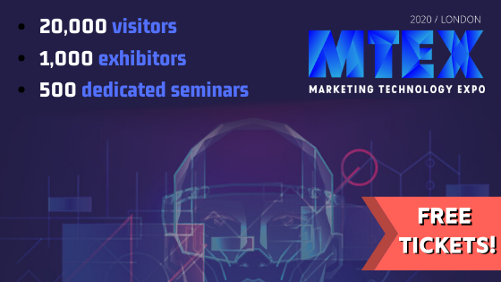B2BMarketingEX's tweet image. #MTEX20 - Europe's leading #MarTech event - are you joining us?🤔

Find the latest innovations in the world of marketing technology and gain hands-on experience with its creators!

Don't forget to register for your 🎫FREE ticket🎫 here: bit.ly/2LiDW21