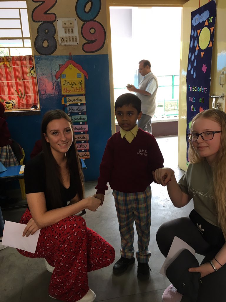 Consett_CS's tweet photo. A visit to our partner school. Students took part in lessons and discussed the culture of each country. https://t.co/5suF9PVSdt