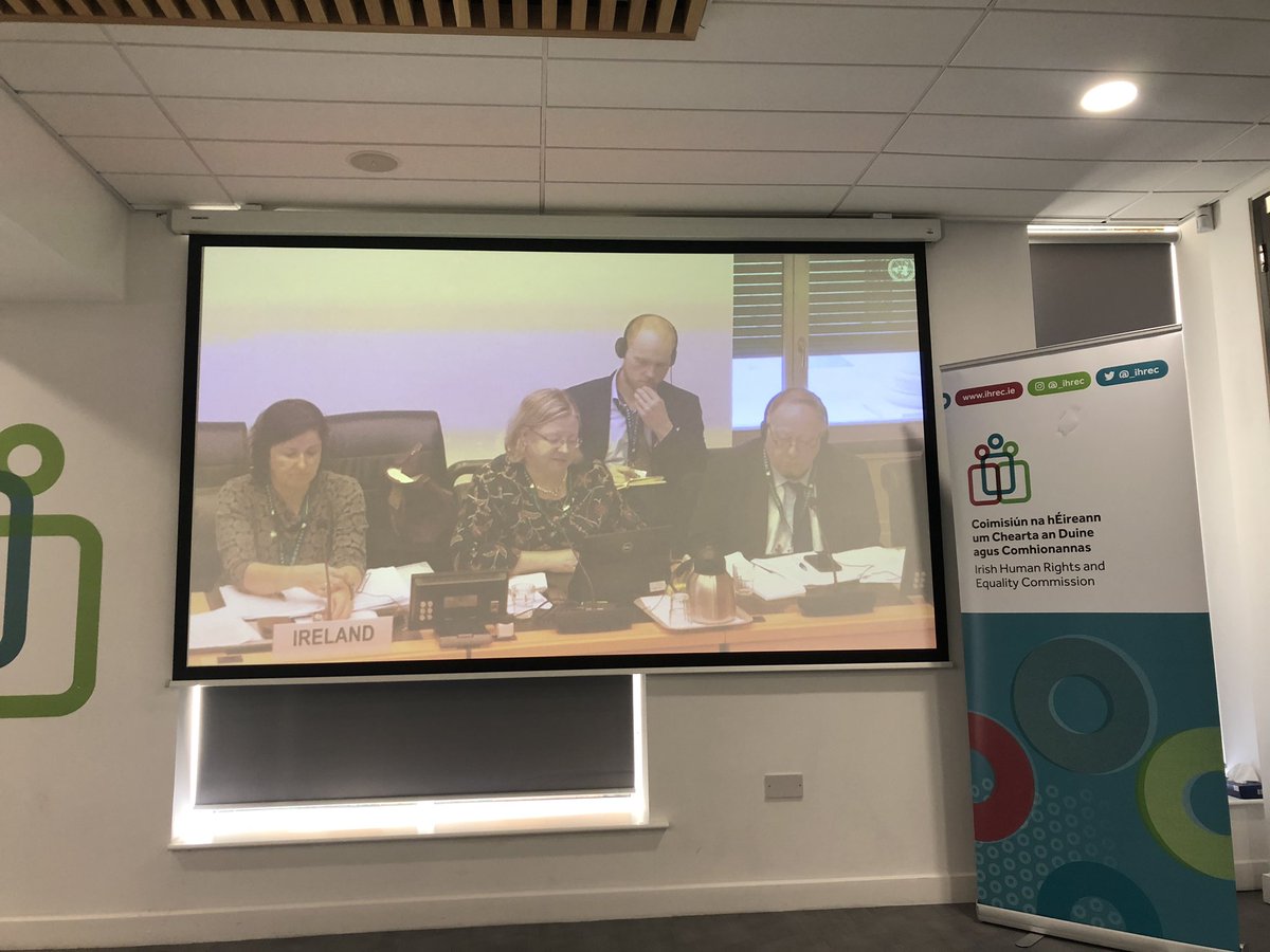 djoyce18's tweet photo. Interesting that issue of biz &amp; human rights has come up in #CERD19 hearings. While we have a biz &amp; human rights action plan, it is time for Ireland to move towards mandatory human rights due diligence, as many EU countries have already. Colombia’s record alone demands this.. https://t.co/Fj7iUhZaTe