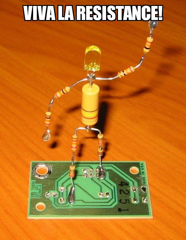 This little statue is ohm-made.