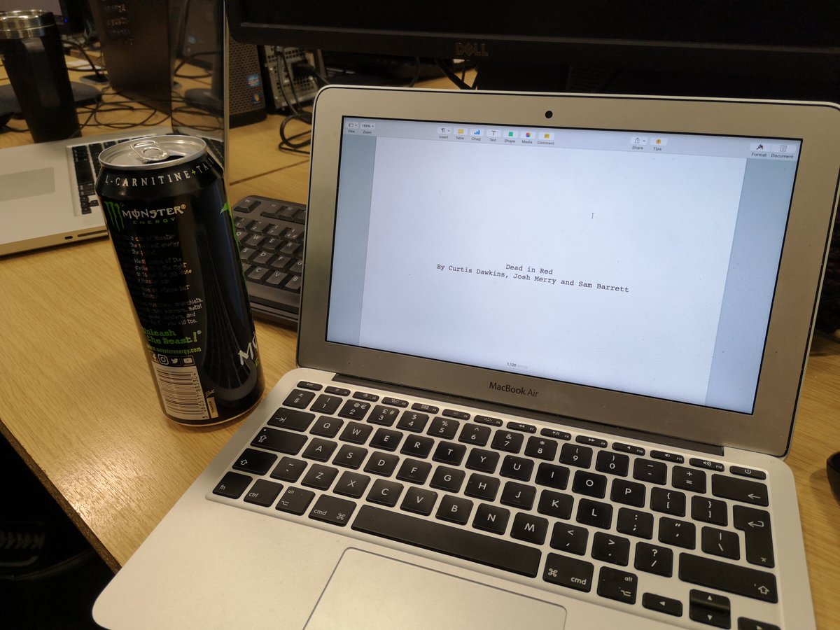 DeadinRedMovie1's tweet photo. Screenplay done😁 #JusticeforRed https://t.co/tCuKJgj3ux