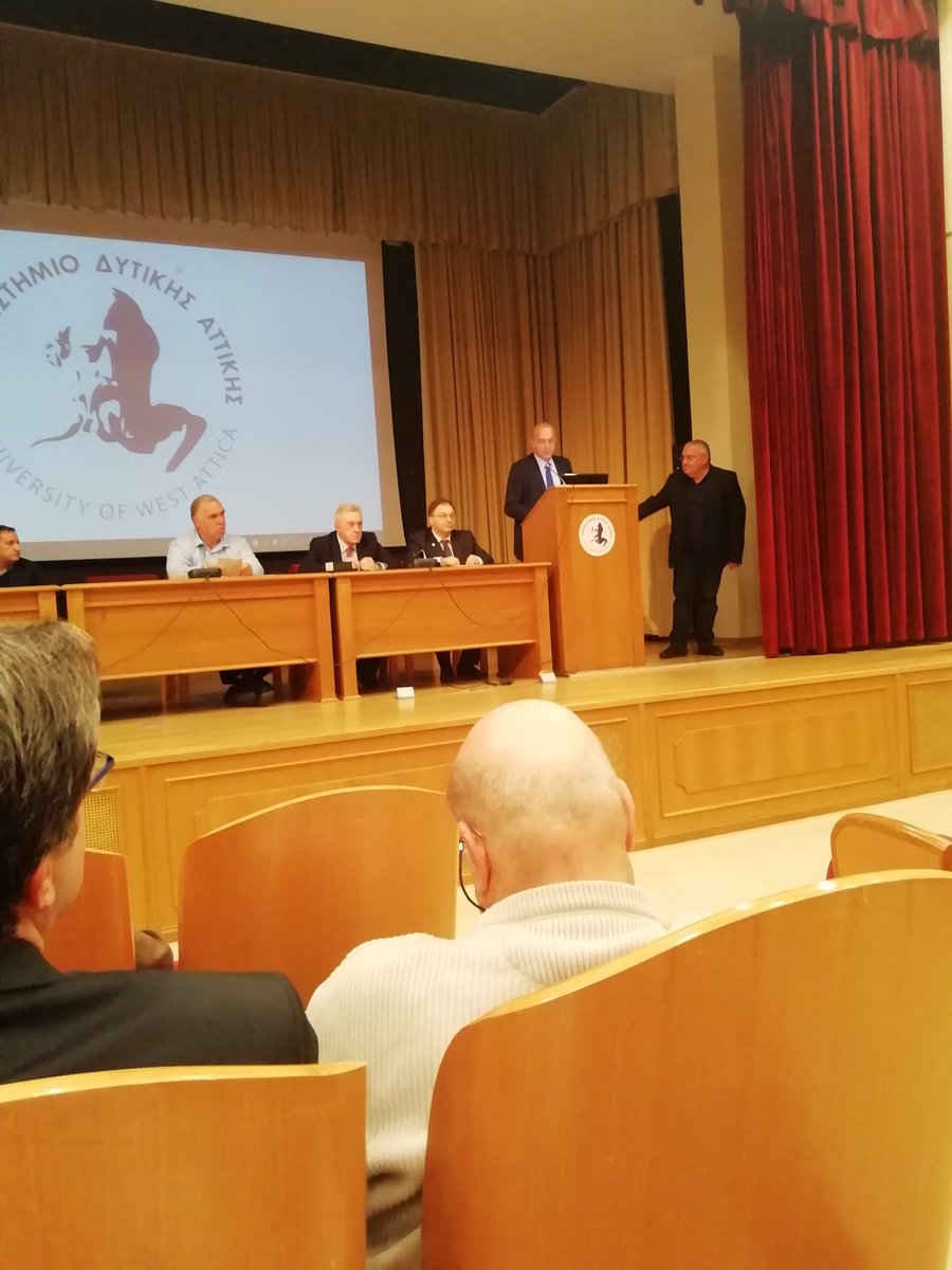 Και σύντομη παρουσία του εκπροσώπου του Ιδρύματος Αιγέας χορηγού υποτροφιών σε επιστήμονες του Πανεπιστημίου.