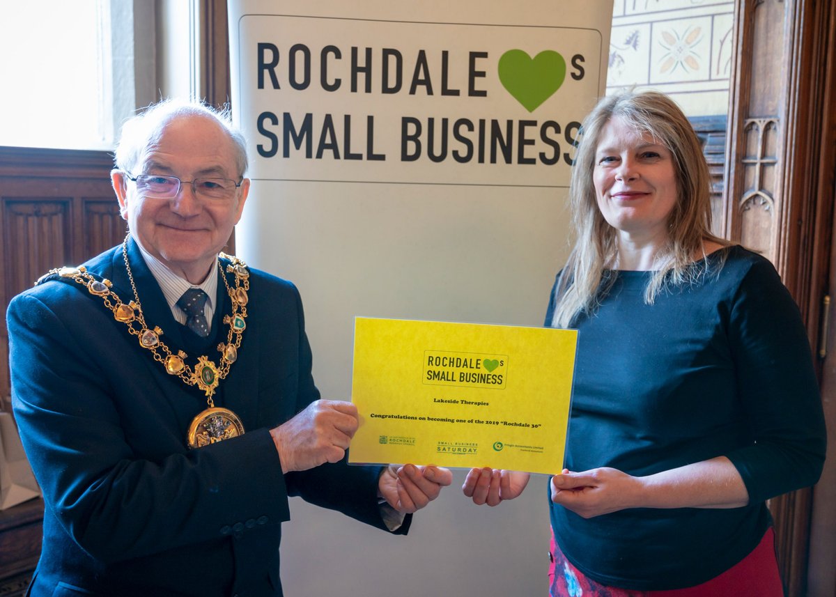 Based in Smithybridge, today's #Rochdale30 is a reflexology business using principles of traditional Chinese medicine. It's Lakeside Therapies.  facebook.com/Lakeside-Thera…