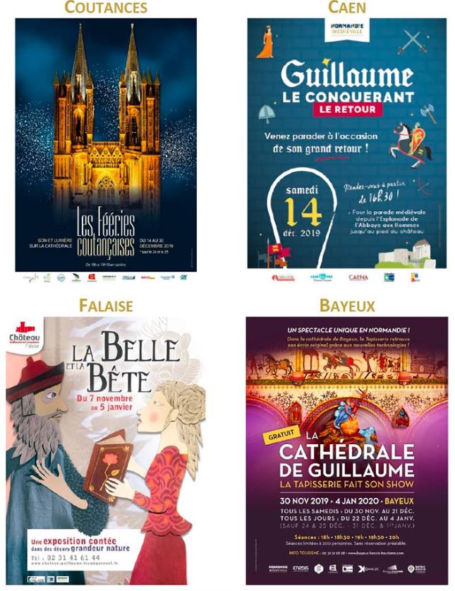 🤩 En décembre, venez explorer la Normandie médiévale avec 4 grands événements ! Direction les cathédrales de Falaise et Bayeux et les châteaux de Coutances et Caen ! ☃️
En savoir + ➡️ normandie-tourisme.fr/agenda/les-gra…