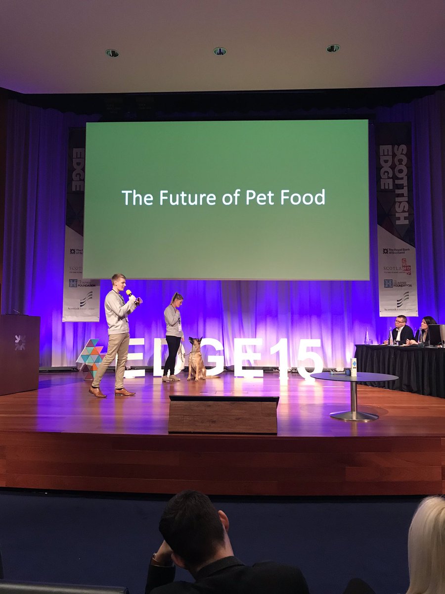 I wonder if sustainable pet food will help my case for a dog?!