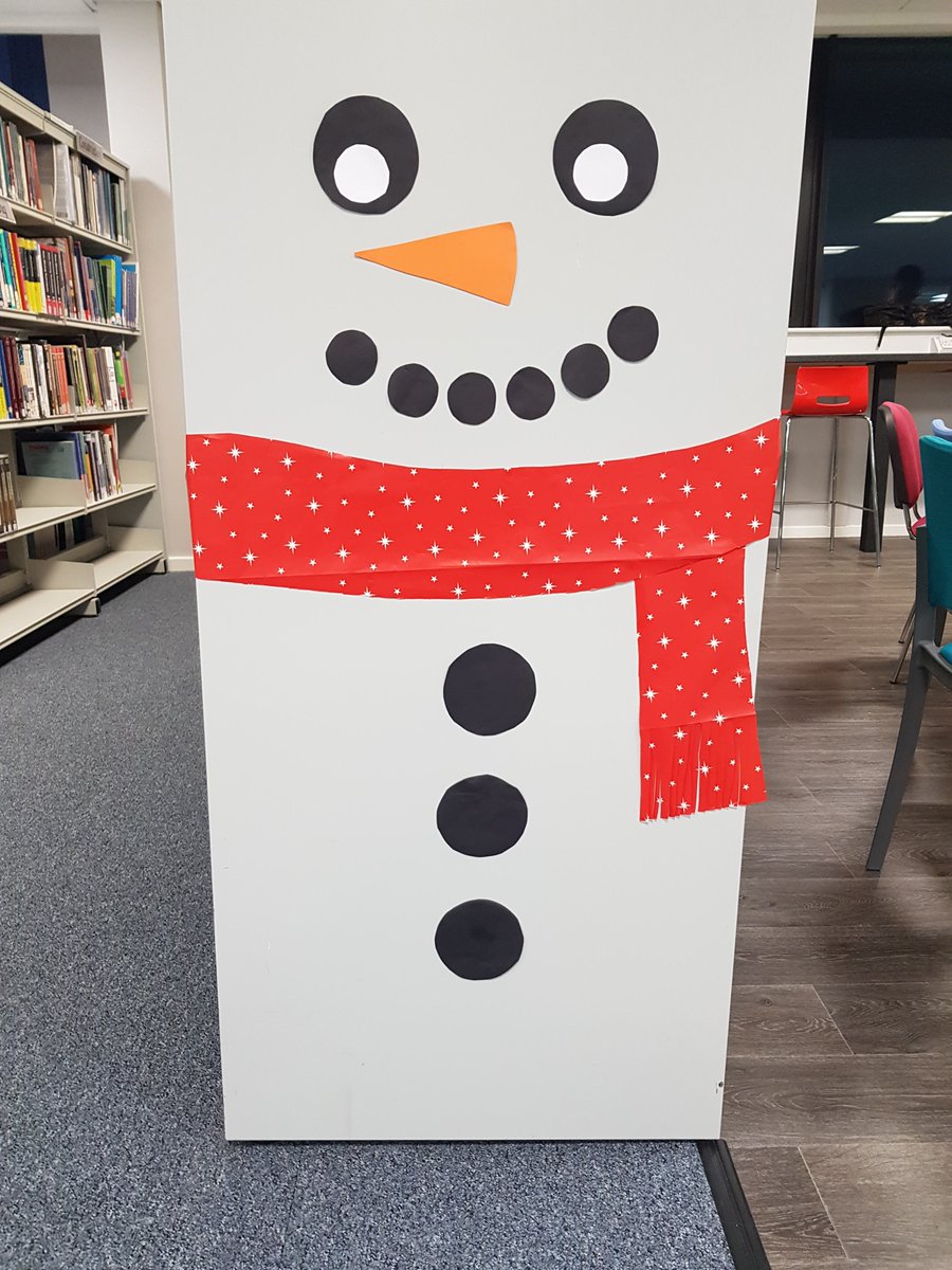 FurnessLRC's tweet image. And here&apos;s our Xmas decorations...#ChristmasLibrary