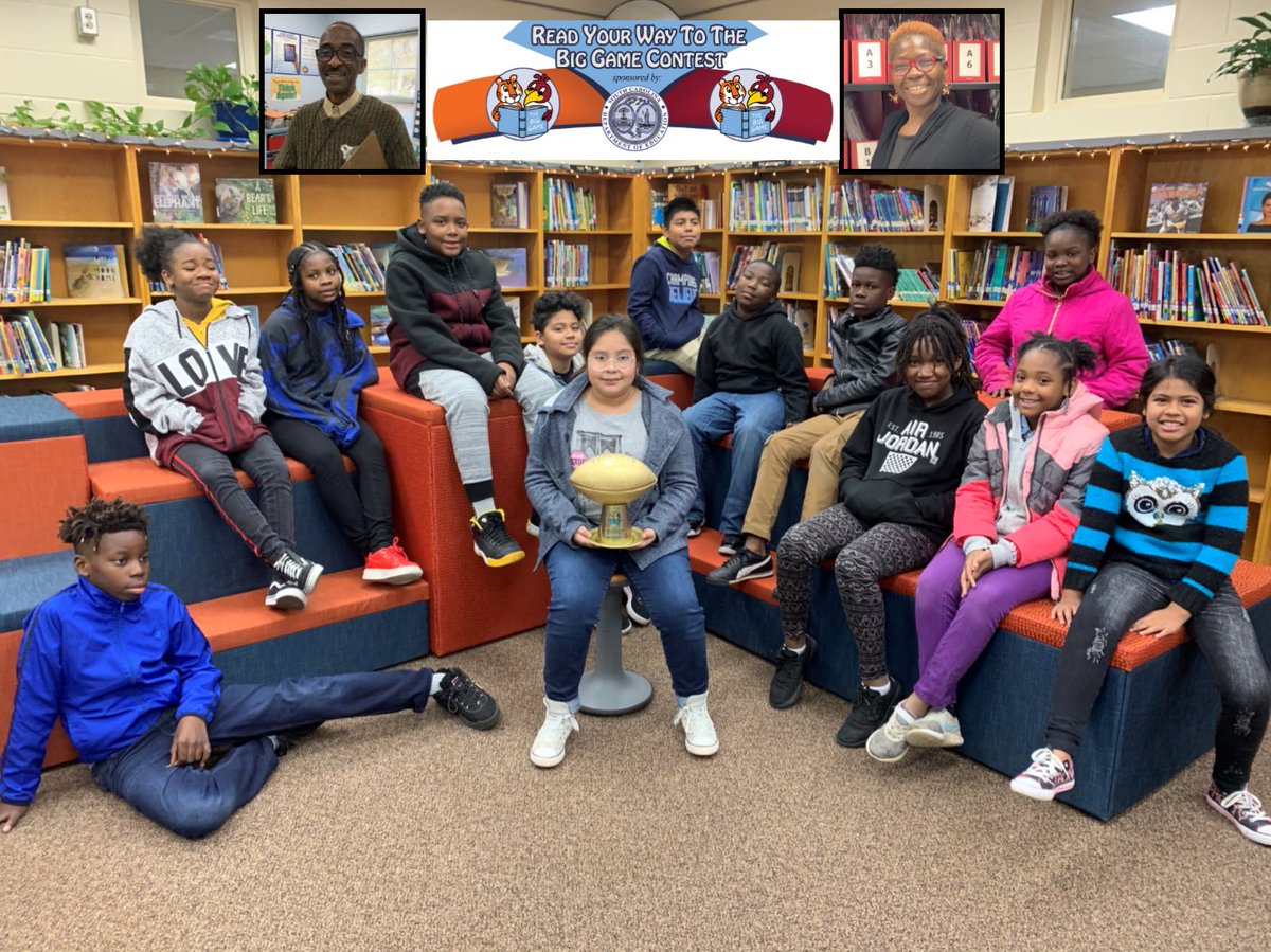MatherineDixon's tweet photo. The Gamecocks may not have won this weekend, but they certainly won our @sc_reads Big Game Contest! Congratulations to Mrs. Jenkins and Mr. Irby’s 5th grade class! They submitted the most reading logs amongst our @ArdenBeagles. #screadingcoaches #literatelyarden https://t.co/q3SynWrZEu