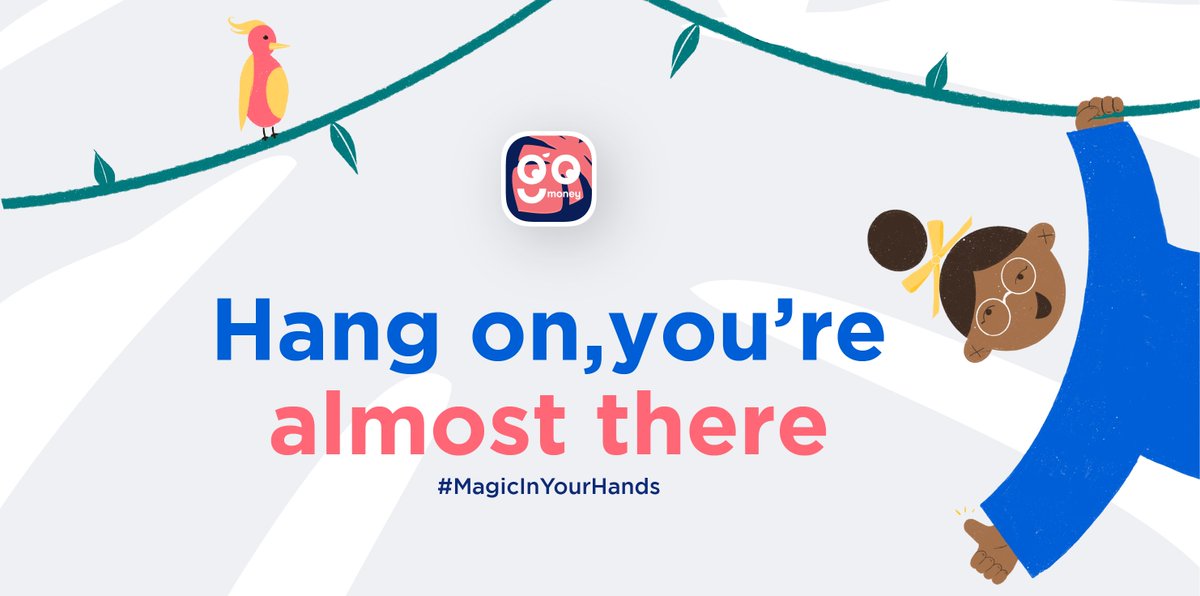 gomoneyng's tweet photo. We're almost at the last leg of the waitlist period.
Soon, you'll be able to experience all the features of GoMoney that you love. If you've not joined our waitlist, head on to https://t.co/J5fDrhD0eE to get started. #MagicInYourHands https://t.co/K2ZwKcoC80