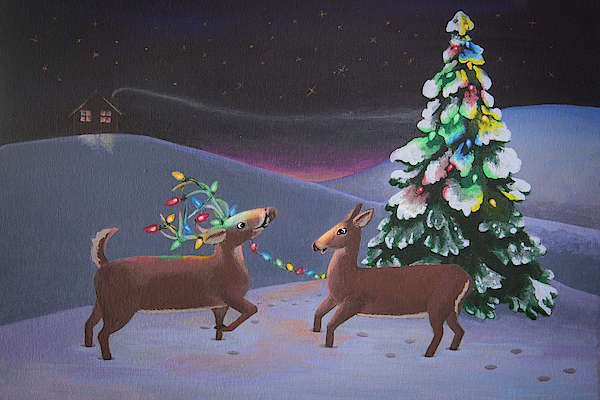 JenVisSooper's tweet photo. New artwork for sale! - "Oh deer The holidays are here " - https://t.co/WVBvUitxJe @shoppixels https://t.co/cEKwUqtOSZ