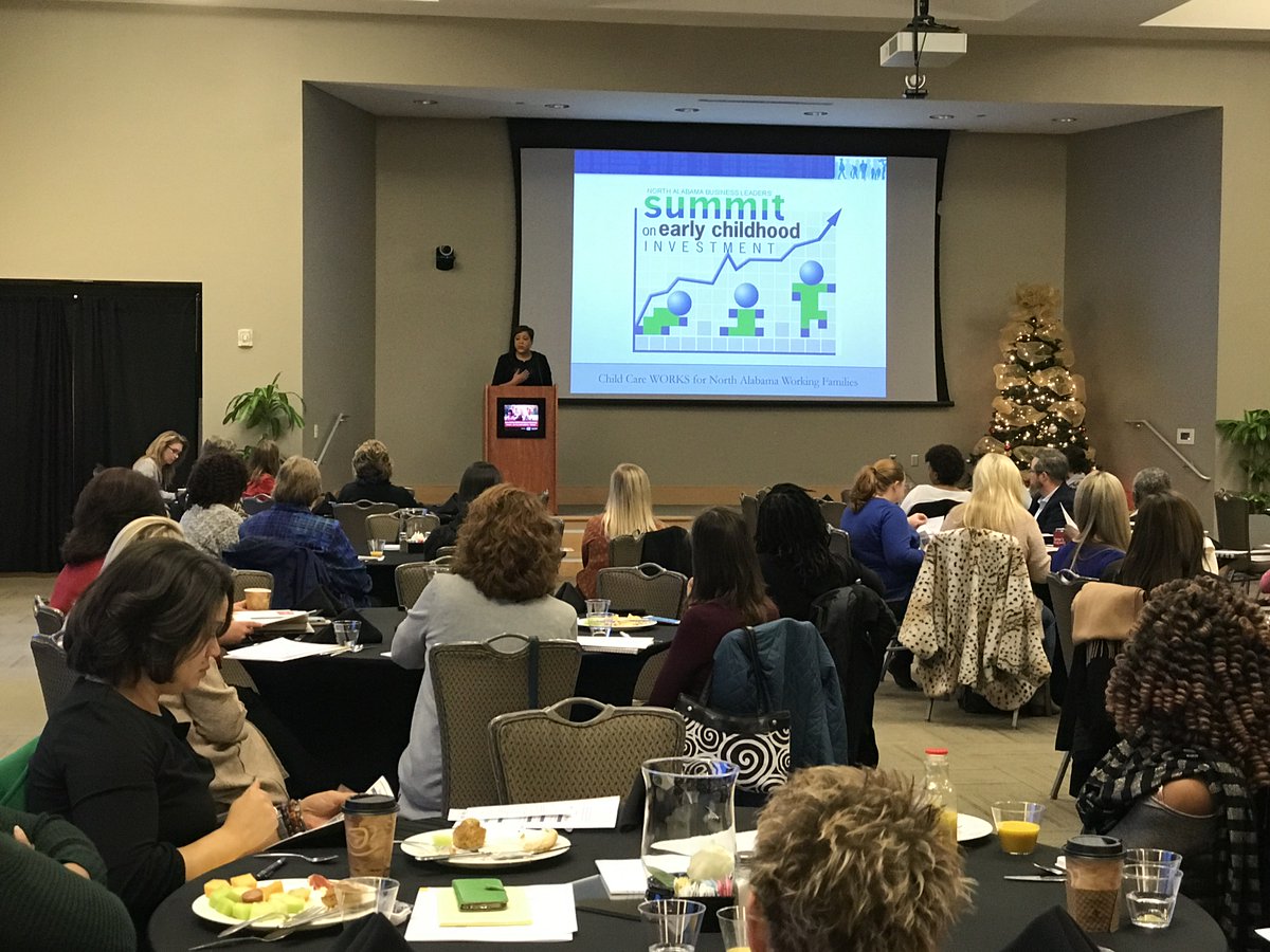 NorthALWorks's tweet photo. Hello from Huntsville where we’re attending Discussing Child Care Solutions for the Workplace. Early education &amp; childcare are essential to a successful workforce, and we’re learning more about ways to help our region with these issues. 

#workforcedevelopment #NAW #NorthALWorks https://t.co/xZGVIddNxX