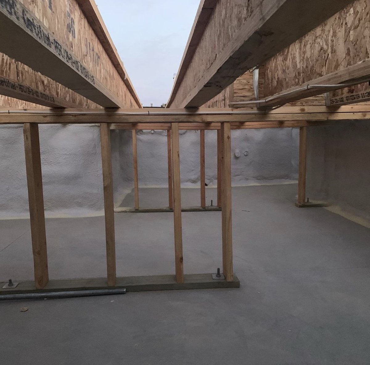 Repost from Integrity Foam Solutions, Inc: "A little 2” InsulBloc followed with some DC315 on this unvented crawl space on the central coast. Stay tuned for the house." #NCFI #InsulBloc #IntegrityFoamSolutions #crawlspace #sprayfoam #SPF #sprayfoaminsulation #insulation