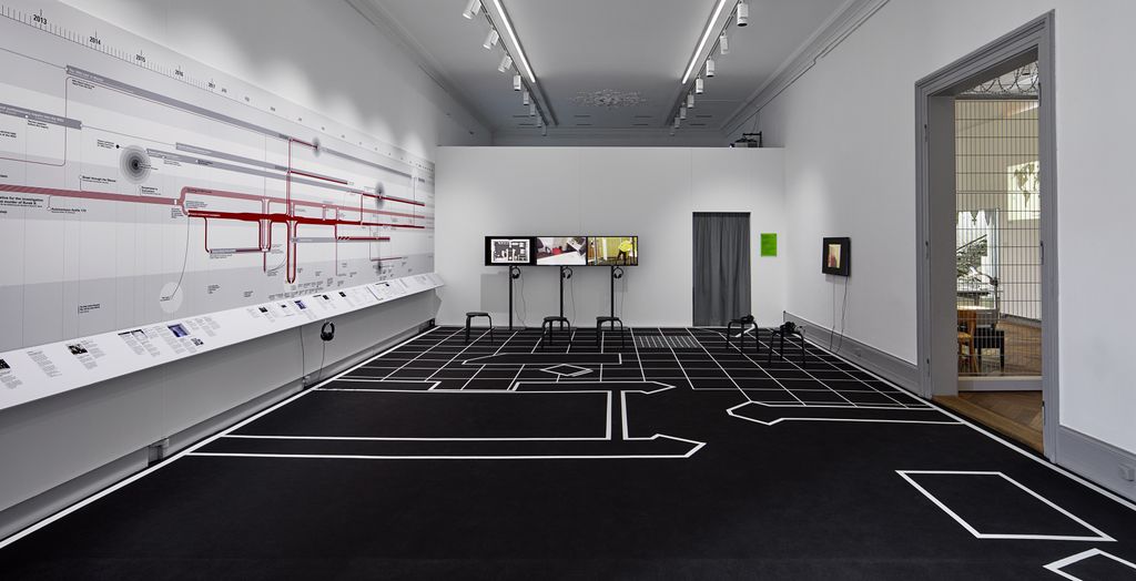 S_AM_Basel's tweet photo. This Thursday, the first public guided tour through the exhibition "Under the Radar" takes place. The S AM features, among other investigations of Forensic Architecture,  a detailed reenactment of the NSU murder of Halit Yozgat. #UndertheRadarSAM #ForensicArchitecture https://t.co/fEGkofdaAQ