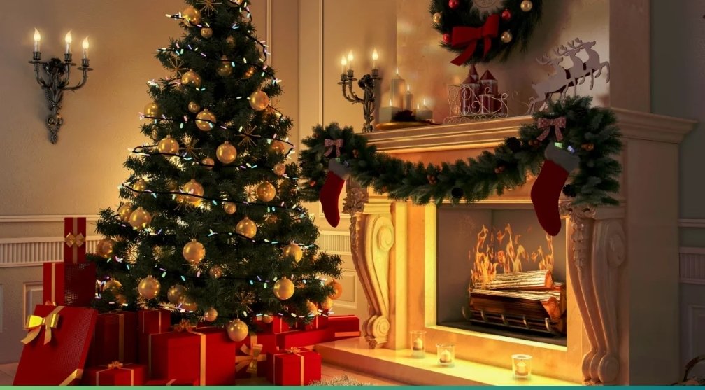 One of the first things I think about when viewing homes on the market is where the Christmas tree will go.