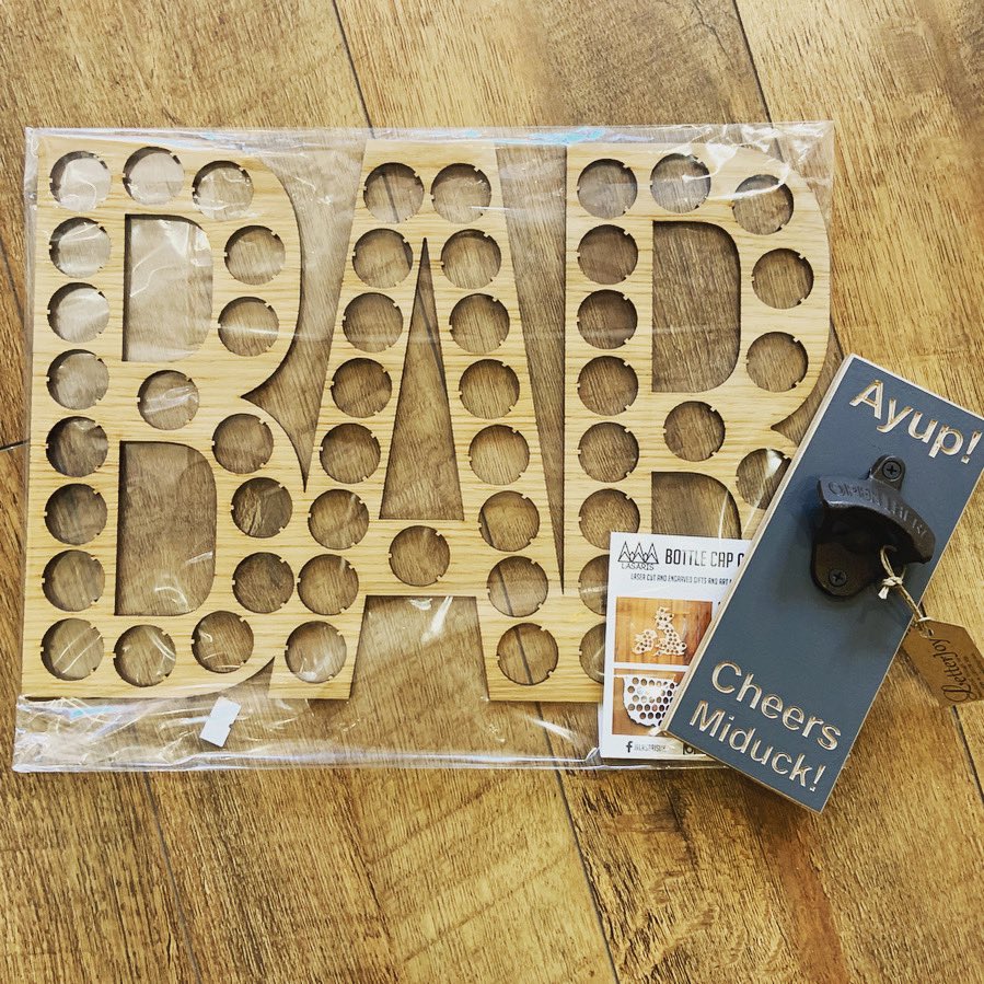 A cool Idea to help you remember exactly how much beer you necked this #Christmas 🍻Quirky #giftideas for the #beer or #cider connoisseur in your life @letterjoy_gifts_ &amp; @lasarisuk @thetwobirdsgallery #giftsforbeerlovers #ciderdrinkers #bottletopcollectors #lovecastledonington