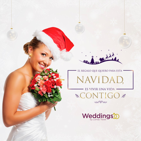 El regalo 🎁 más grande lo guardamos en nuestros ❤️ corazones y esta navidad 🎄 lo recibiremos uniendo nuestras vidas. 👰🤵
.
Contáctanos en weddings@lomas-travel.com / tel. (998) 881-94-00 Ext. 7005
.

#weddings #weddingsbylomas