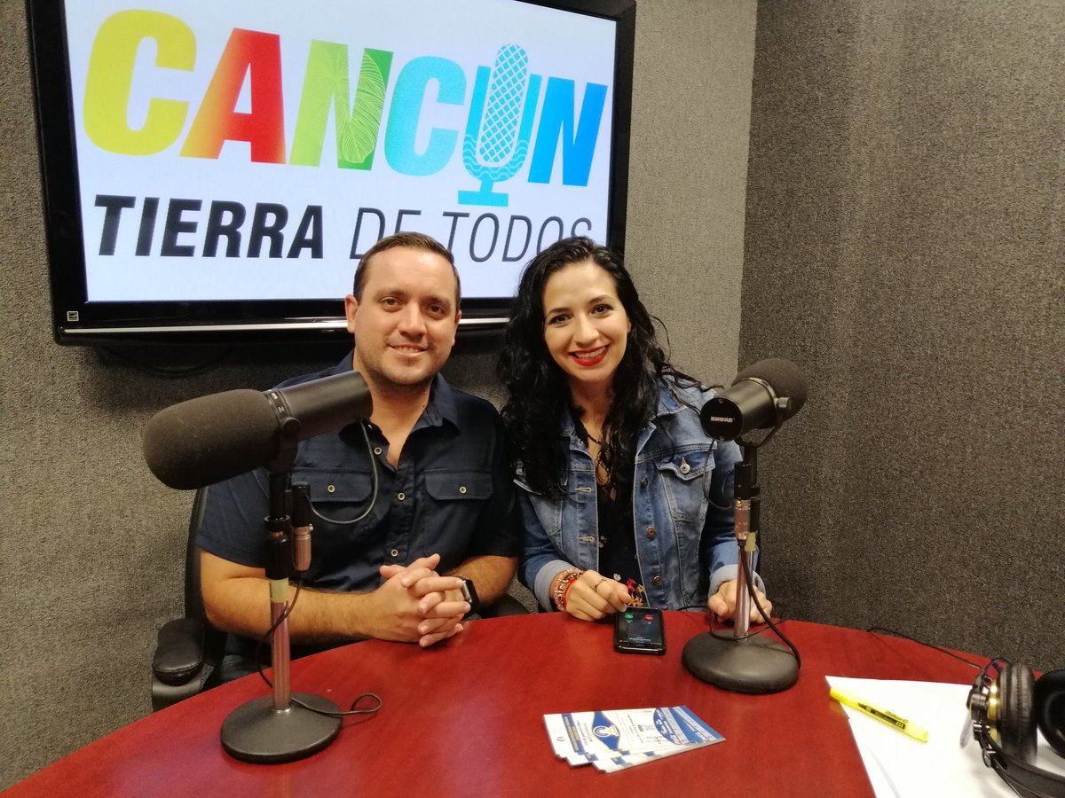 Cancún Tierra de Todos está al aire, Sofía Fuente te espera con todo el equipo de producción para recibir tus denuncias y hacerlas llegar a quien corresponde darte atención. Invitado David Martínez González, director del Instituto Deporte de Benito Juárez.