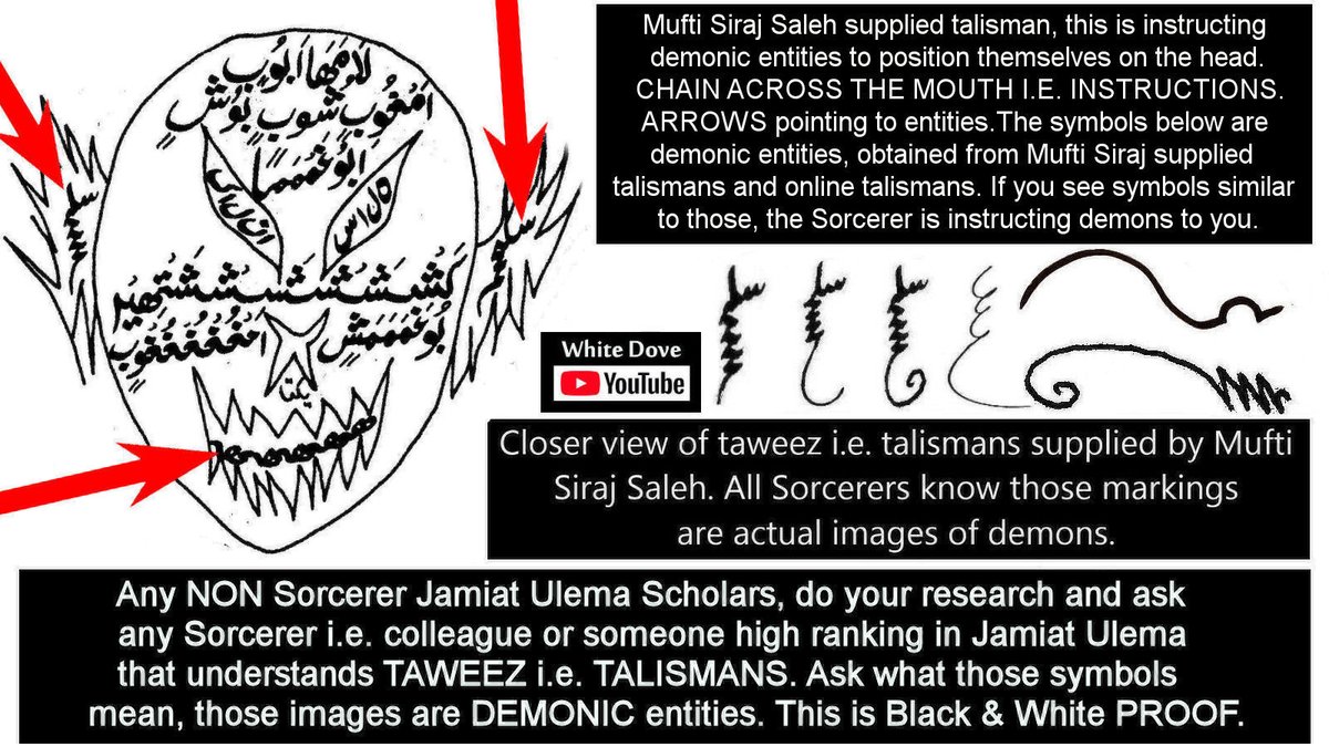 UKMufti_EXPOSED's tweet photo. SHAIKH HANIF LUHARVI DB PRESIDENT OF JAMIAT ULEMA E HIND GUJARAT, UK SORCERER BROTHER EXPOSED SATANIC #TALISMANS SUPPLIED TO ME PERSONALLY #pathtoallah #pathfinder #repentance #forgiveness #muslimah #allahguidesus #pathtoparadise #islamic #peace #peacebeuponhim #muslimsoftheworld https://t.co/VqOHyD73ee