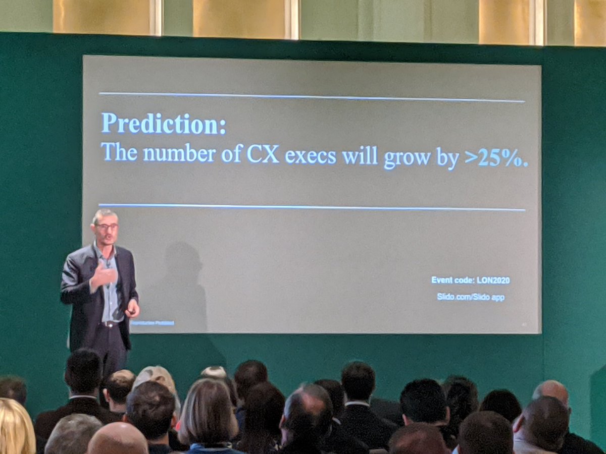 The number of #CX execs will grow by more than 25% <a href="/forrester/">Forrester</a> <a href="/Thomas_Husson/">Thomas Husson</a>