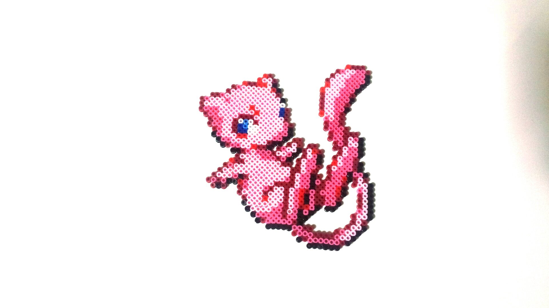 Twitter 上的 ポケモンアイロンビーズ けい プレゼント用の作品ちょいだしミュウ編です ミュウ アイロンビーズ ポケモン T Co Ufnseqm8cu Twitter