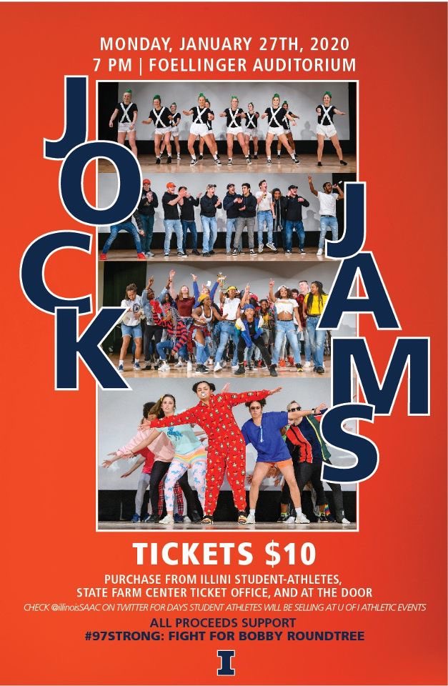IllinoisSAAC's tweet photo. Reach out to any student athletes for tickets or look out for sales tables at team sporting events! https://t.co/eiN0PrL4Wo