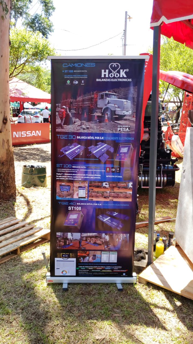 balanzashook's tweet photo. 👉🇵🇾 Del 3 al 6 de diciembre te esperamos en #Agrodinámica 2019, una de las muestras más convocantes de #Paraguay junta a nuestro distribuidor #SetacSRL
#BalanzasHook
#SistemasDePesaje
#EstaMarcaPesa https://t.co/ROaF8TEbd8