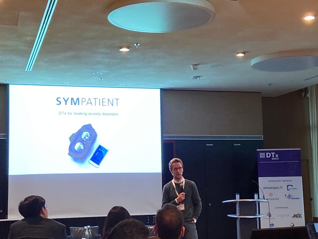 Sympatient (@sympatient) on Twitter photo Our co-founder Christian is presenting how Sympatient is leading digital therapeutics for anxiety disorders at DTx Berlin. Stop by for a chat to discuss the future for anxiety patients! <a href="/sympatient/">Sympatient</a> <a href="/invirto/">Igor Pavlyuk</a> Our co-founder Christian is presenting how Sympatient is leading digital therapeutics for anxiety disorders at DTx Berlin. Stop by for a chat to discuss the future for anxiety patients! <a href="/sympatient/">Sympatient</a> <a href="/invirto/">Igor Pavlyuk</a>