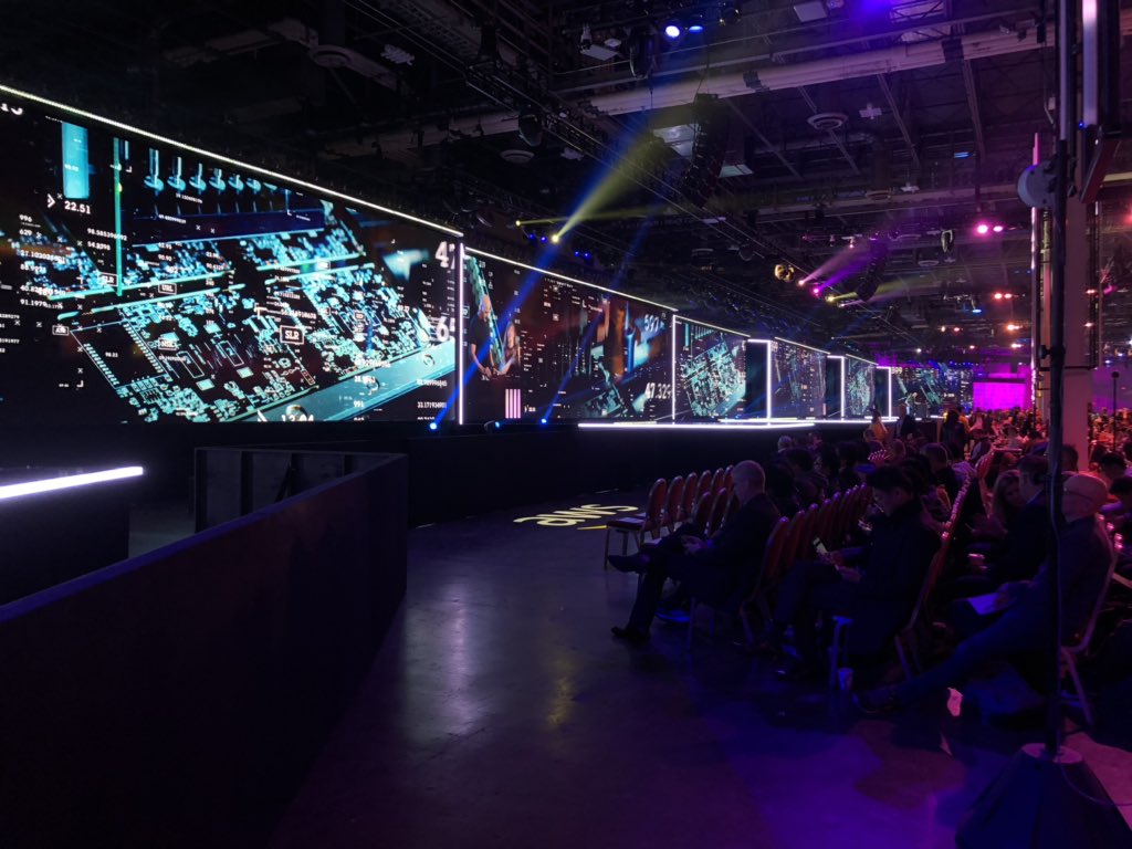 pgarbossa's tweet photo. Andy Jassy Keynote start soon #reInvent2019 @awscloud https://t.co/e7NZ1YRca8