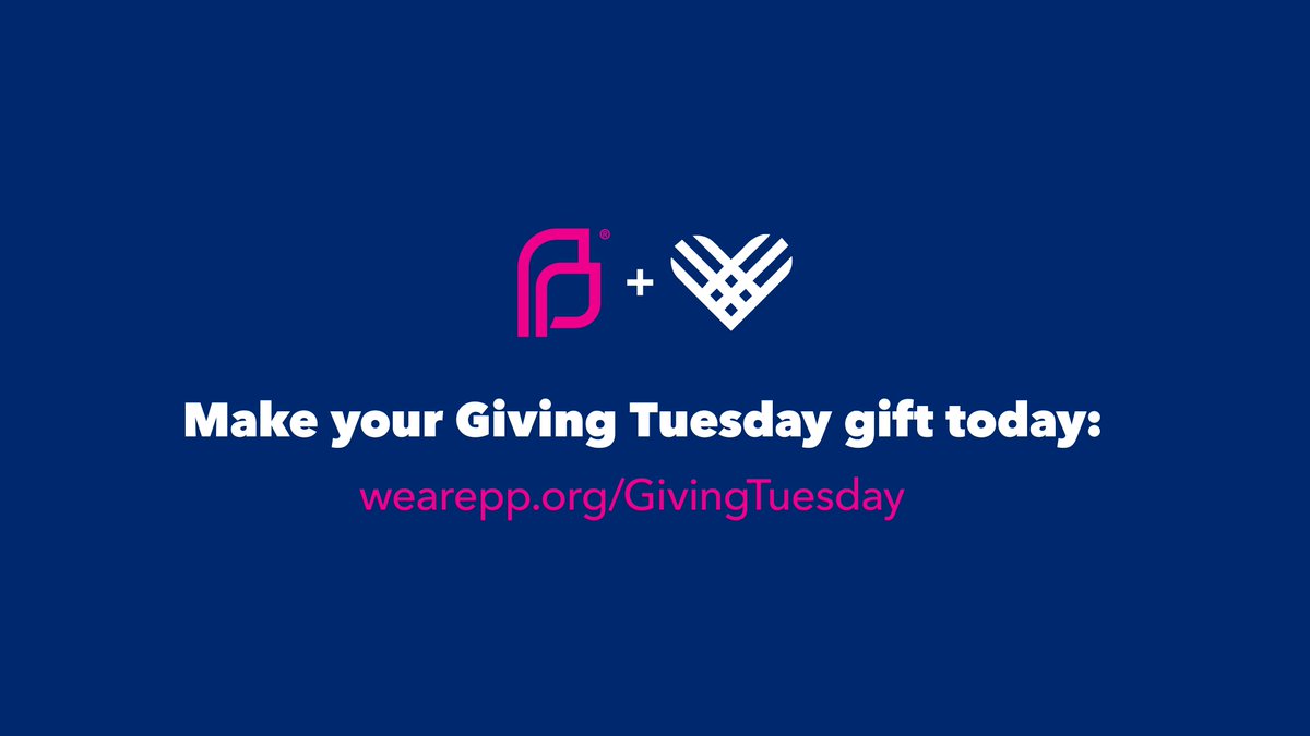 PPFA's tweet photo. You already know why your support is so important — sexual and reproductive health + rights are under attack across the country. There’s never been a more important time to #StandWithPP, and you can make a huge difference today by donating: https://t.co/VwsiFNsuFz #GivingTuesday https://t.co/xqzuF7wqRx