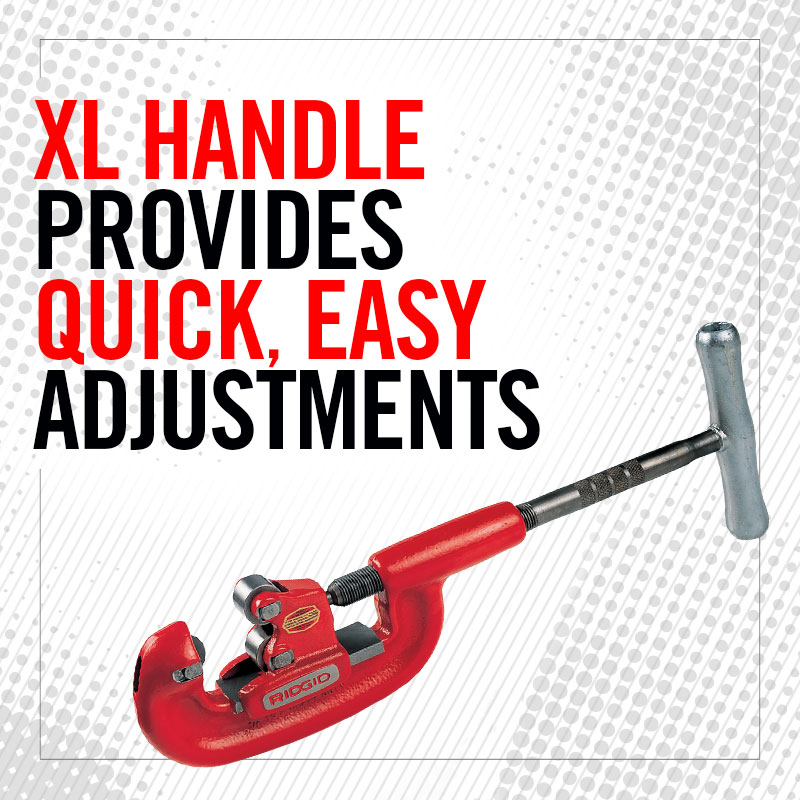 RIDGID Heavy-Duty Pipe Cutters are made for fast, clean, powerful pipe cutting. 

Check out this fan favorite: bit.ly/35ESxwx