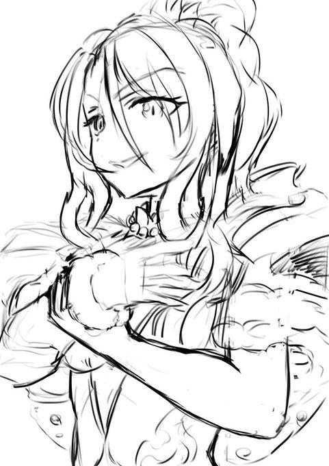 奥行き練習の落書きクリスちゃん

色使いの練習もあとでやろ…。
さっさと寝るつもりがこんな時間に? 
