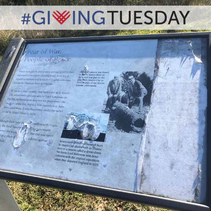 HistoricStMarys's tweet photo. Our outdoor signs are in need of some serious updating and repairs. Visit https://t.co/guIwguc89w to learn more, then donate to our #GivingTuesday campaign. https://t.co/qrb6l7RxSc
#LivingHistory #OutdoorMuseum #HistoricStMarysCity #NeedsRepairs #Updates #History #Museum https://t.co/eIXZaiqouH