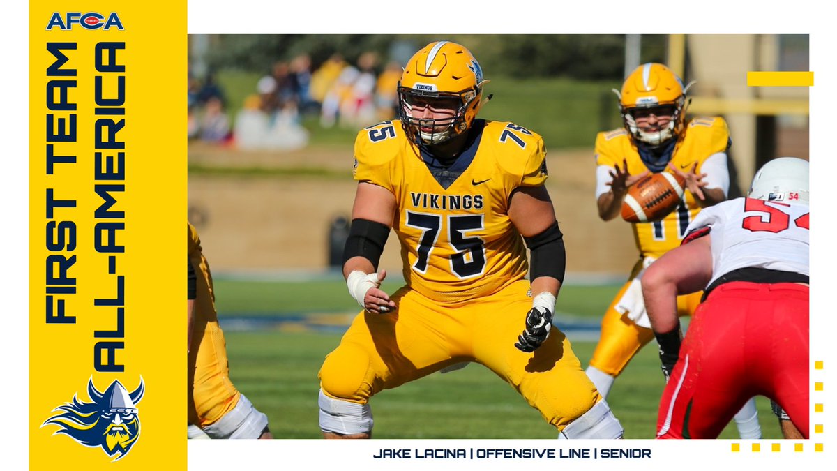 The Anchor of the Line ⚓️

<a href="/lacina_jake/">Jake Lacina</a> is an AFCA First Team All-America selection 

More ➡️ bit.ly/380PssH

#BeTheRock | #BuildingChampions