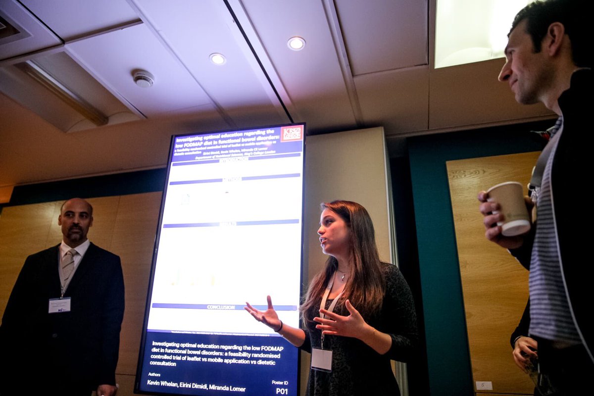 Wide range of poster presentations this afternoon looking at low FODMAP diets, effect of nuts of gut microbiome &amp; whether cactus fibre can improve IBS symptoms #nswinter19