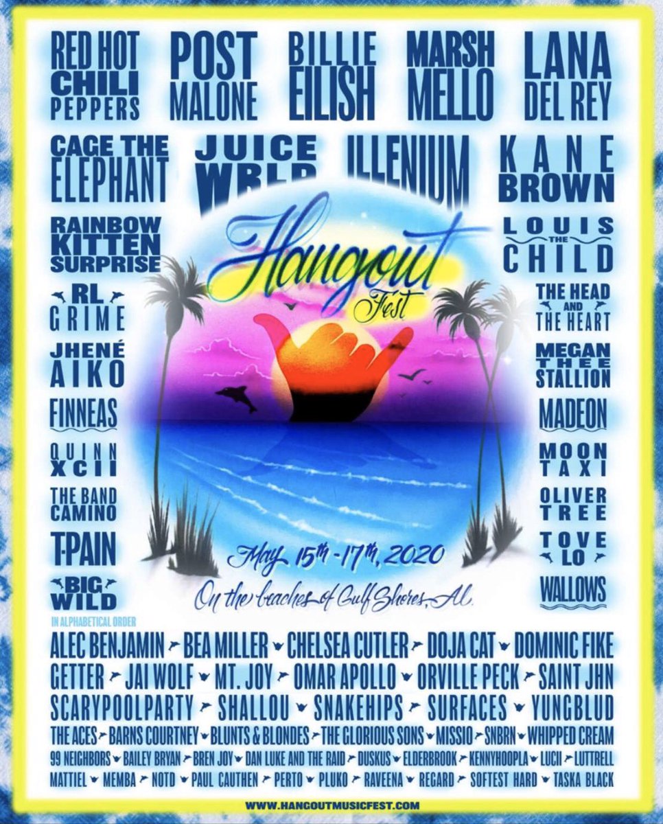 If you know me you know as soon as I saw <a href="/PostMalone/">Post Malone</a> and <a href="/billieeilish/">billie eilish</a> I went and ordered my ticket. 😍😍😍😍