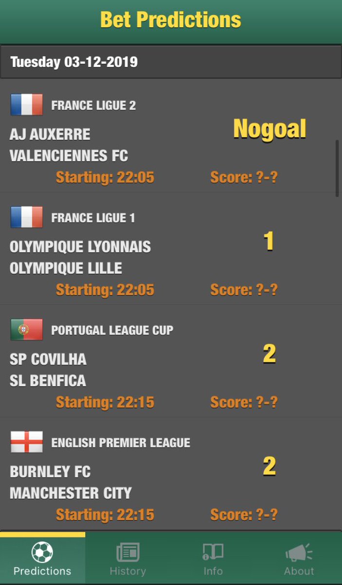 BetPredictorApp's tweet photo. Many tips for today.  Download our #app for #free now. #betting #tips #football #soccer #bettingtips #predictions #betpredictor #iOS #android #sports  #googleplay #appstore https://t.co/aDpVBgvsD4