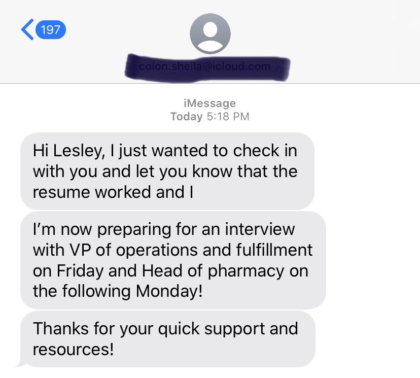 ResumeMakeover1's tweet photo. Grateful regarding a message I received yesterday from another satisfied client (who had quick success booking an interview after her resume/documents were revamped 😁)🙏🏾
.
#resumemakeover #resumehelp #resumewriter #pharmacyjobs https://t.co/1l66c2xZ73