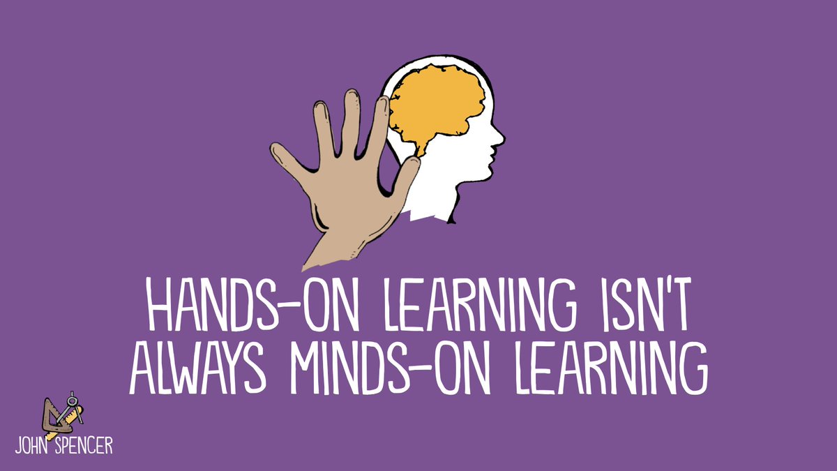 WISDOMLMS's tweet image. It Might Be Hands-on Learning, But Is It Minds-on Learning? zurl.co/IbML via @spencerideas WISDOMlms.com