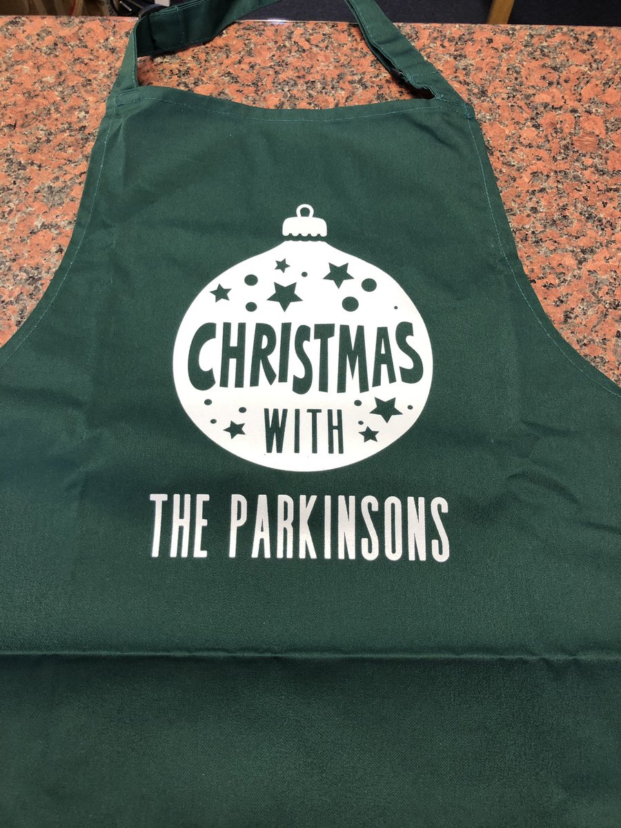 ColorcoCoventry's tweet image. Get you personalised Christmas Day aprons from us, we also do children sizes so they can help you out contact us sales@colorco.co.uk today so you can get them in time for Christmas 🎄 🌈