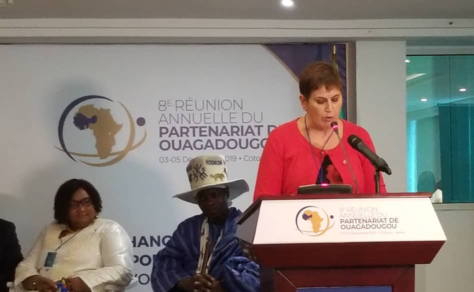 Carol_McQueen's tweet photo. Le #Canada présent et actif au 8ieme Réunion Annuelle du Partenariat de Ouagadougou. Nous soutenons la planification familiale pour les femmes et adolescentes de l'Afrique de l'Ouest. @POuagaPF #RAP19 #Bénin https://t.co/nEEa2apXQh