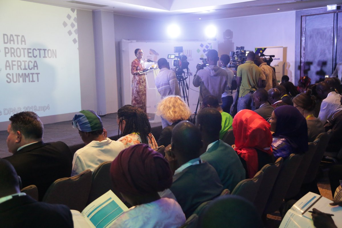HIGHLIGHTS from #DPAS19
Our Host, Mme. Awa Ndiaye, Présidente de la Commission de Protection des données personnelles (CDP), Sénégal giving her Keynote Address in Dakar.