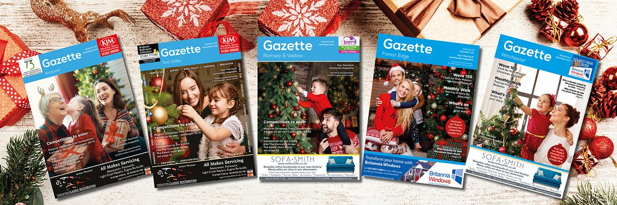 Please LIKE our main Twitter <a href="/mlggazettesnews/">MLG Gazettes</a> Read the December Editions here
Andover mlggazettes.co.uk/andover-latest…
Forest Edge - mlggazettes.co.uk/new-forest-lat…
Romsey &amp; Wellow mlggazettes.co.uk/romsey-latest-…
Test Valley - mlggazettes.co.uk/test-valley-la…
Winchester - mlggazettes.co.uk/winchester-lat… #mlggazettes