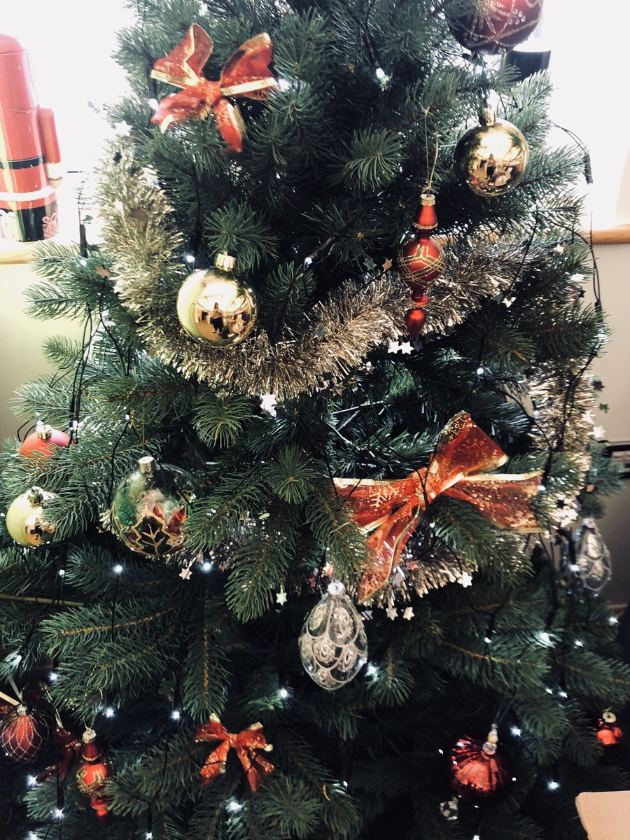 Office = officially decorated 😍 #Christmas