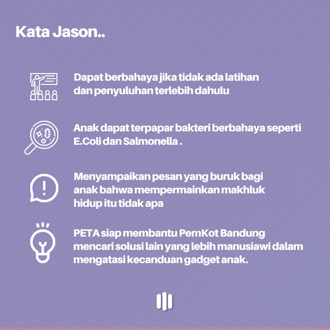 Menurut kalian cara lain biar gak kecanduan gadget harus ngapain nih? ⠀
_⠀
#volume #volumeindonesia #animalabuse #peta #mangoded #bandung #pemkotbandung #anakayam #anaksdmainayam