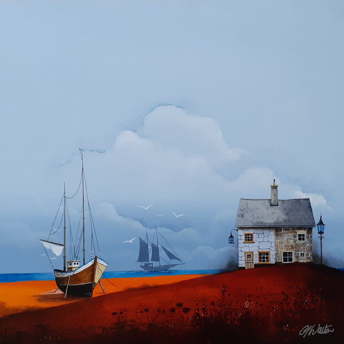 *** NEW ORIGINAL ***
Distant Friends by <a href="/garywaltonart/">Gary Walton Art</a> 
Contact <a href="/ACFraming/">AC Framing</a> 01908 676626 / acframing@hotmail.co.uk
acframinggallery.co.uk/artist/242/gar…