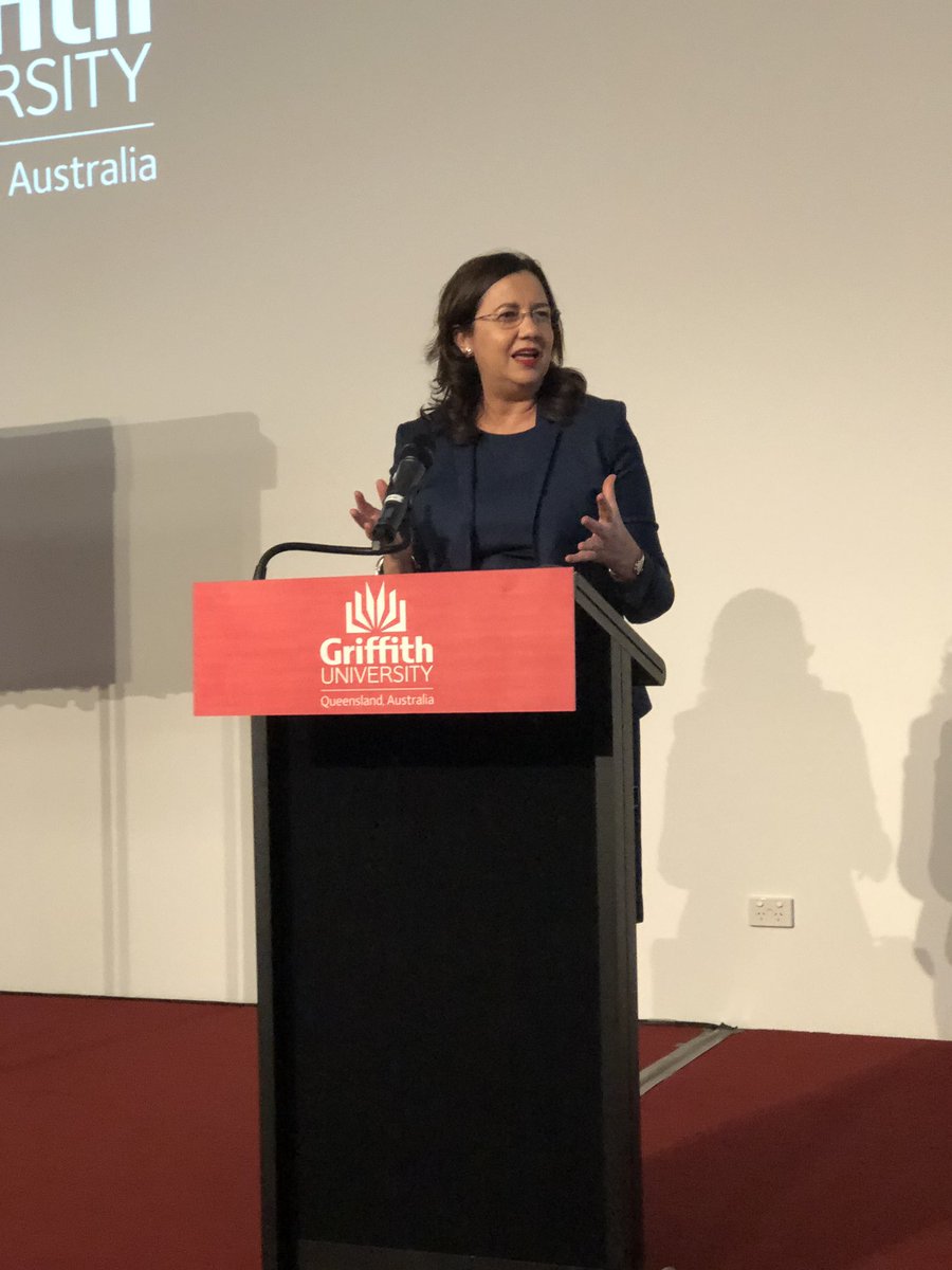 GriffithUniVC's tweet photo. Tonight @AnnastaciaMP gave a lovely heartfelt speech in declaring our major  Gold Coast Health building will now be the Ian O’Connor building. A fitting recognition of the huge contribution made by Ian to the university and the Coast. Congrats Ian. https://t.co/DcmU4mywaI