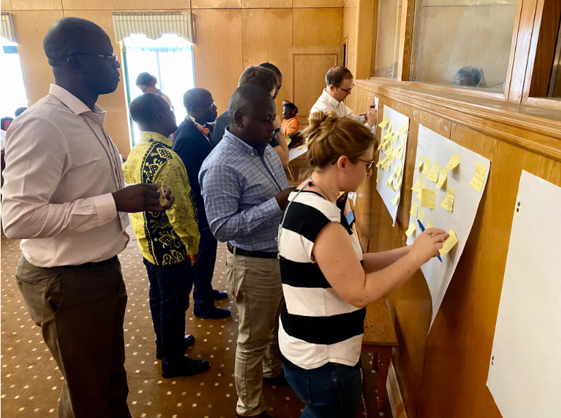 SHFund__'s tweet photo. #HappeningNow  - In Mozambique🇲🇿  #WSSCCMembersInAction deliver a masterclass on the adoption of inclusive approaches in urban #WASH. The Masterclass lies within the #LeaveNoOneBehind framework of #SGD 6 on Sanitation &amp; hygiene. #TransformationTuesday @EWamera @estelle_marieke https://t.co/i9gEoeHN3X
