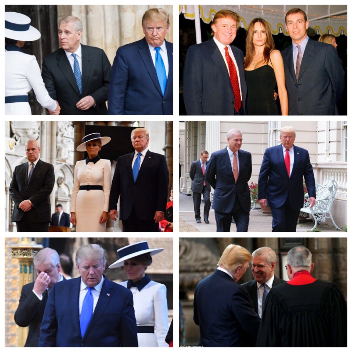 ThePoke's tweet photo. Donald Trump: I don't know Prince Andrew, but that's a tough story. It’s a very tough story, I don't know. 

Also Donald Trump: https://t.co/jzgX756hX5