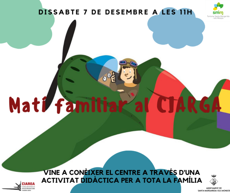 bibrepublica's tweet photo. Aquest dissabte no us perdeu l'activitat familiar "Descobreix el CIARGA" amb col·laboració nostra! Visita l’antic camp d’aviació de Santa Margarida i els Monjos  🛩️👉https://t.co/aRrssyZbmC https://t.co/DxcUPffrph