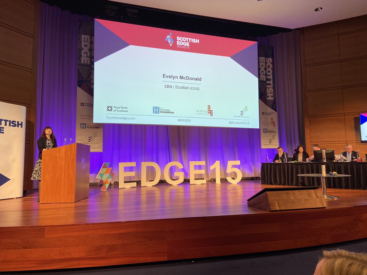 EdenScottLtd's tweet photo. Very exciting morning at the @ScottishEDGE final, we’re watching 18 different companies pitch to the judges in a bid to gain #investment for their growing enterprises! #EDGE15 #PeopleMakeTheBusiness https://t.co/Y0L9FKdrrQ